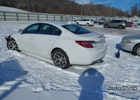 2017 Buick Regal Turbo Sport Touring из США, поврежденный, VIN 2G4GL5EX2H9131887